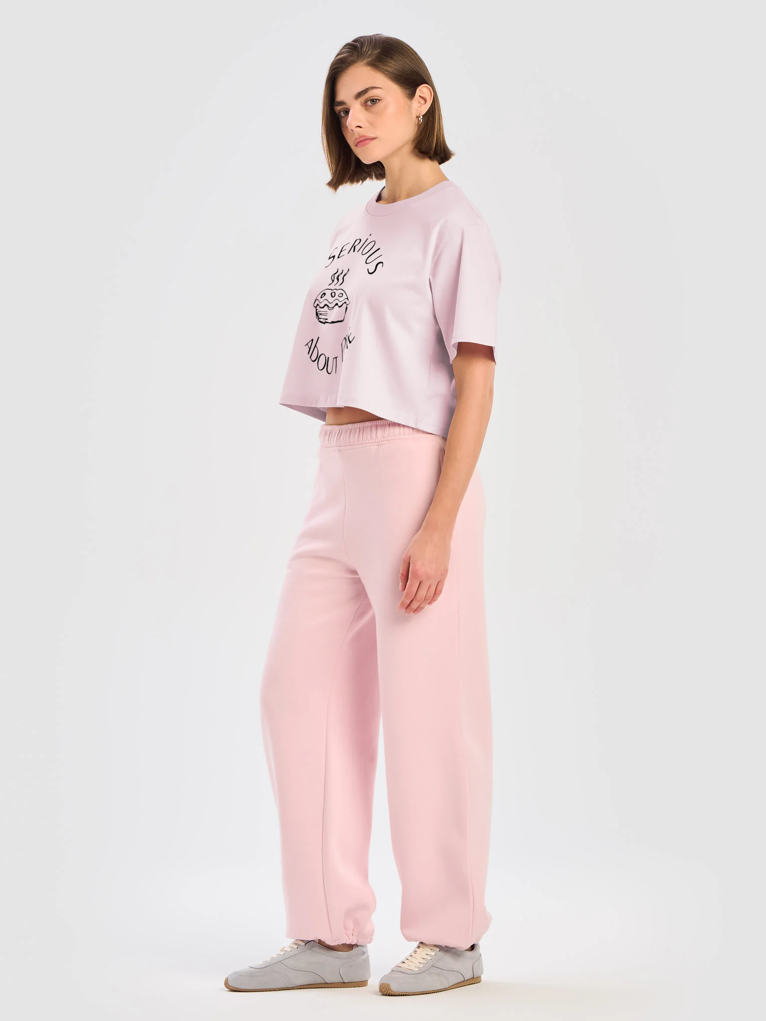 Serious About Pie Crop Top, Light product image (7)