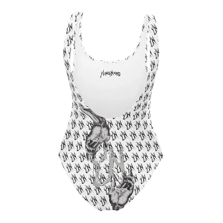 YN Checker Prink 1-Piece Swimsuit product image (2)