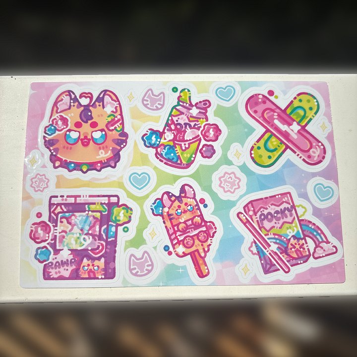 Brawl Debut Sticker Sheet product image (1)