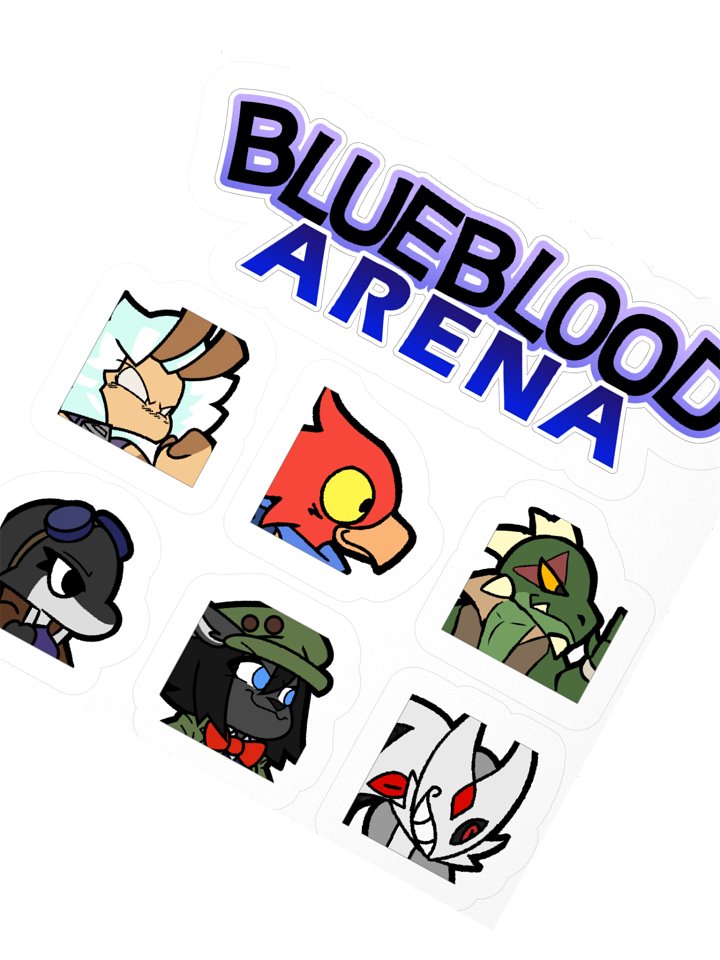 Blueblood Arena Stickers - Launch Variety product image (6)