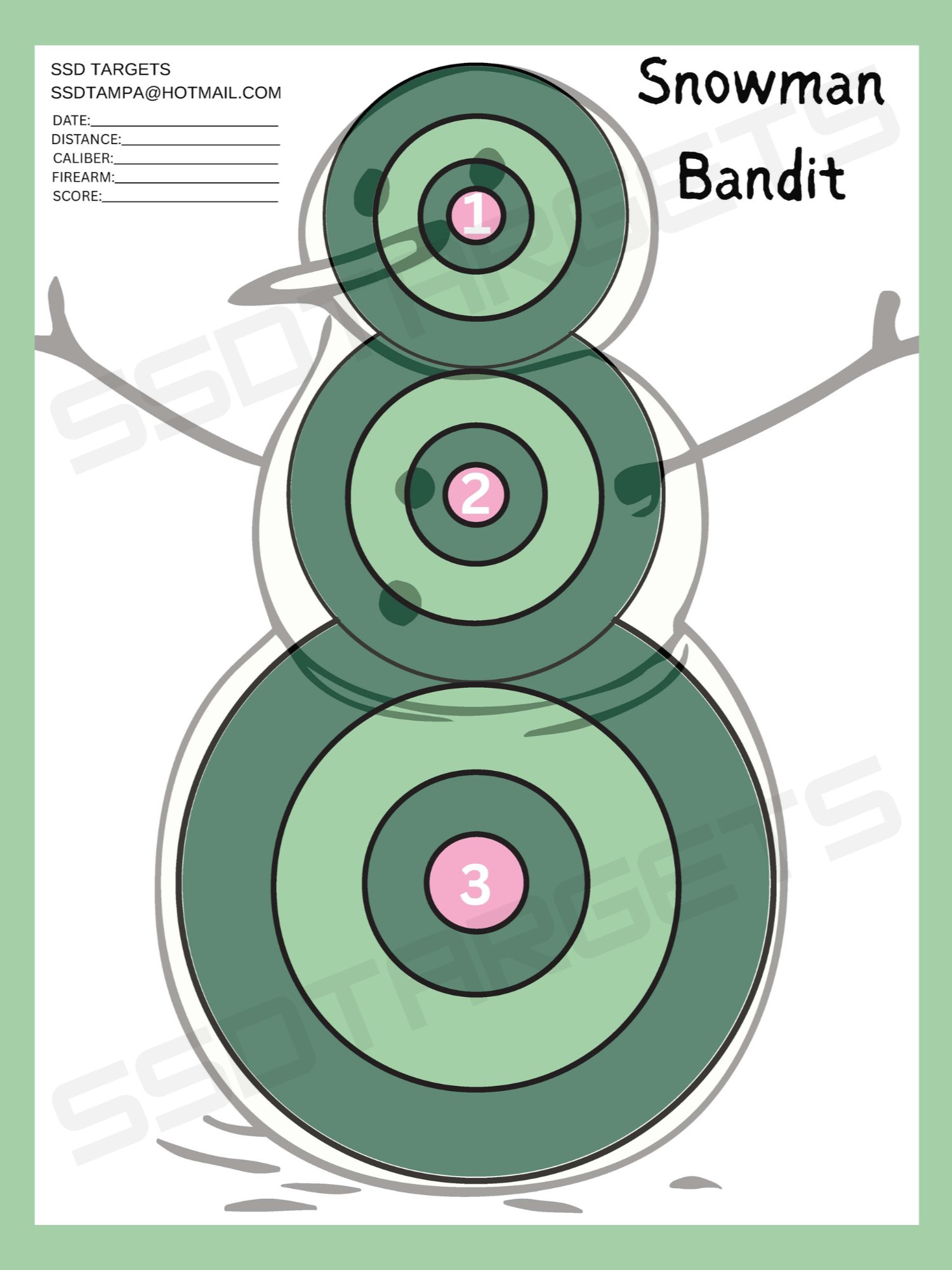 Winter Target Bundle (Printable Download) product image (9)