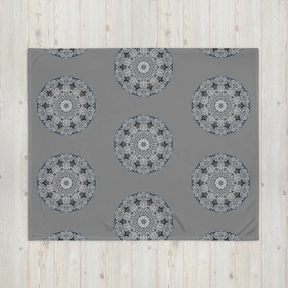 Ornate Floral Delight Throw Blanket product image (6)