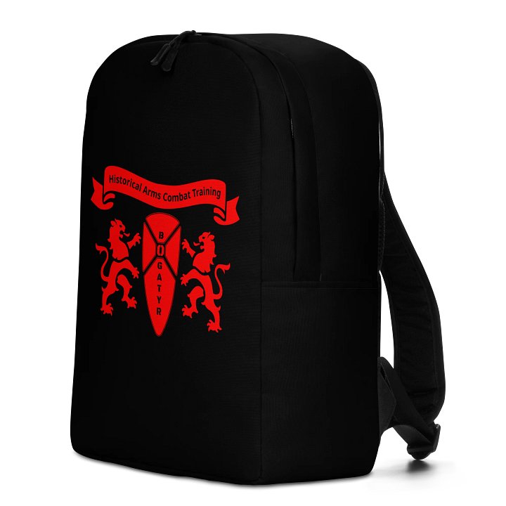Backpack - red HACT logo product image (2)
