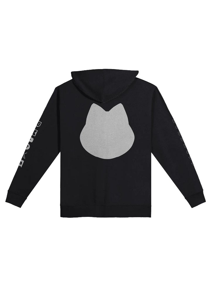 White Logo Zip Up Hoodie product image (2)