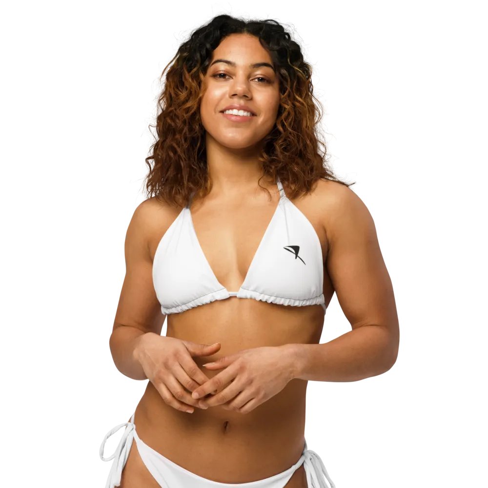 EcoChic Padded String Bikini Top product image (7)