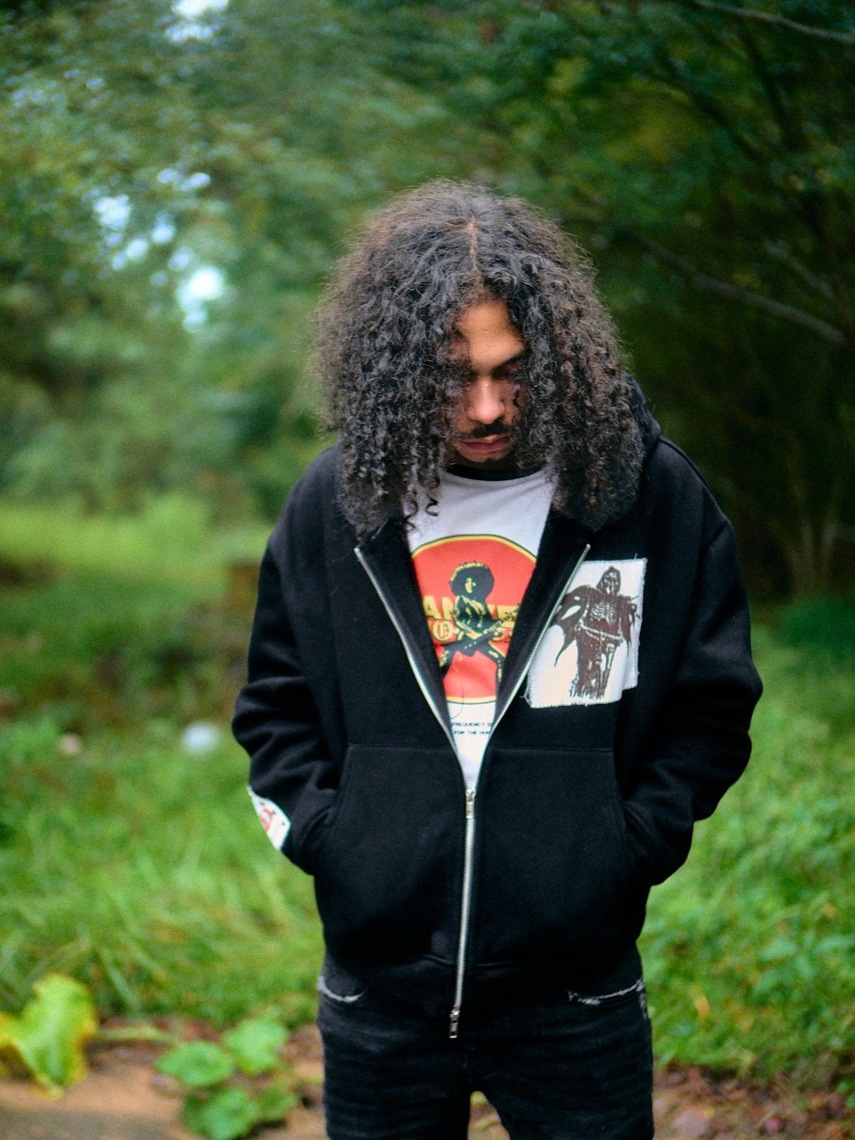 Night Ryder Hoodie [Black] product image (3)