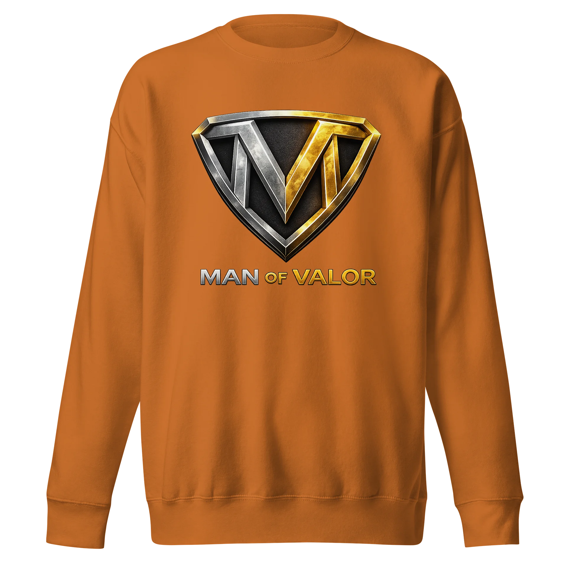 Man of Valor™ Premium Graphic Sweatshirt | Faith • Strength • Courage product image (33)
