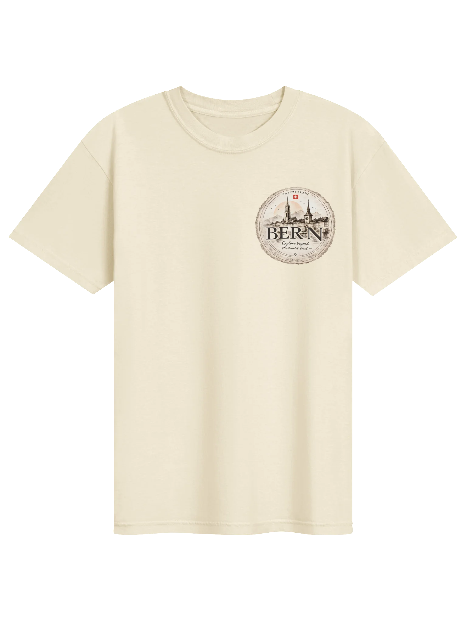 Bern Vintage Explorer T-Shirt | Switzerland Travel Tee product image (1)