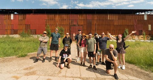 We made it! From the in game Stary Big Red Barn to IRL Big Red! We hiked for miles and it was so worth it.

From left to righ...