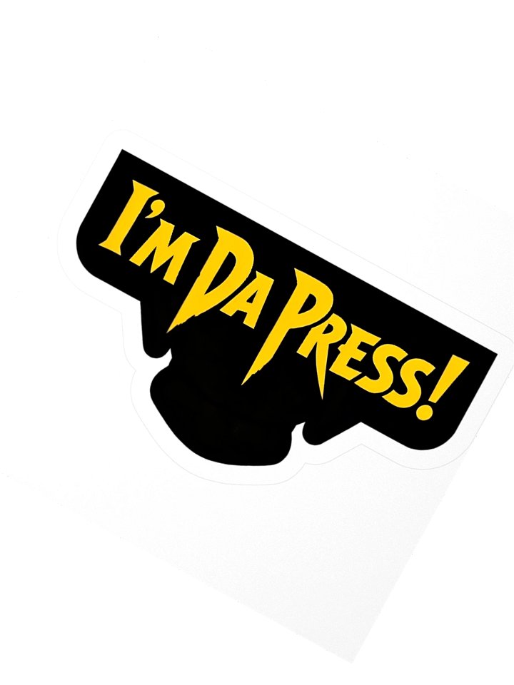 I'm Da Press! Sticker product image (2)