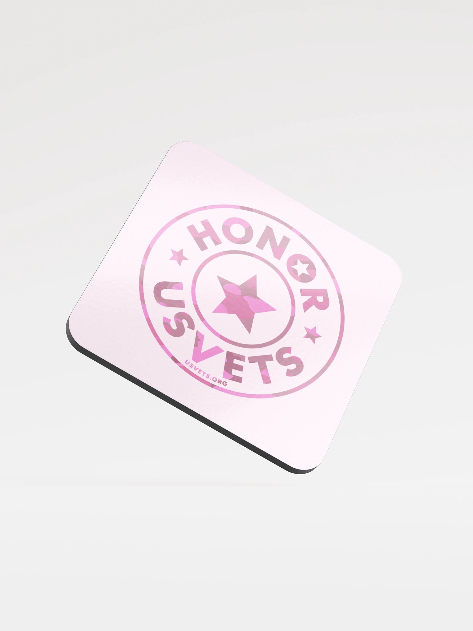 HONORUSVETS - PINK CAMO COASTER product image (1)