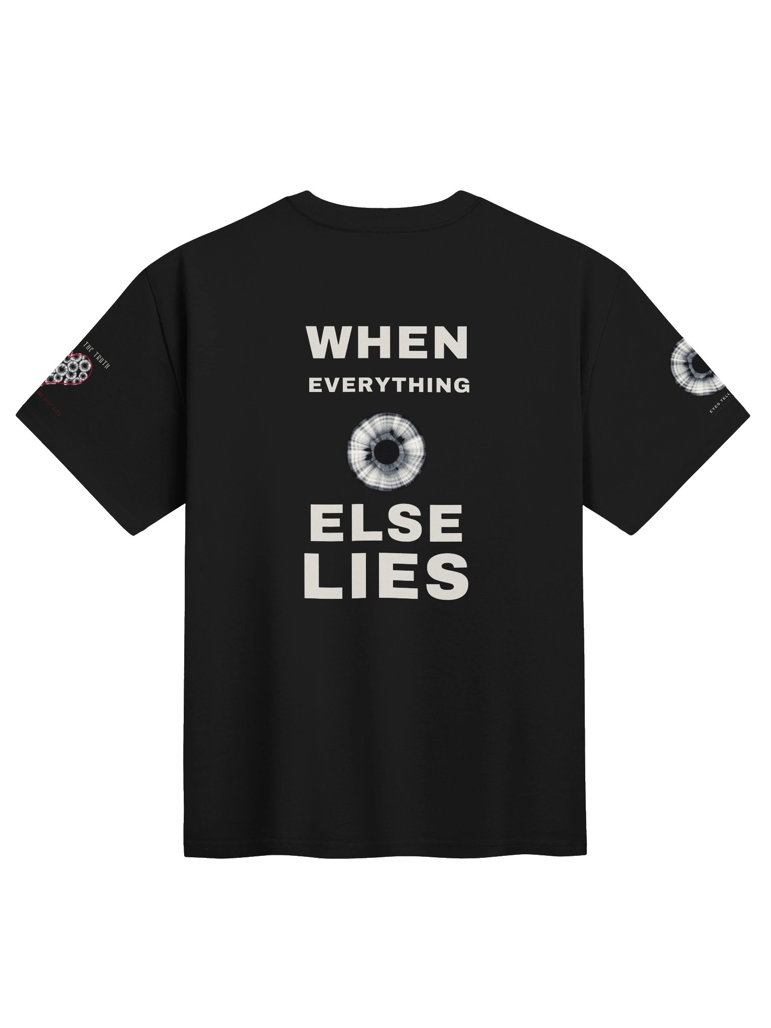 ARTISTIK PASSIONZ — Eyes Tell The Truth · Tee · Black product image (2)