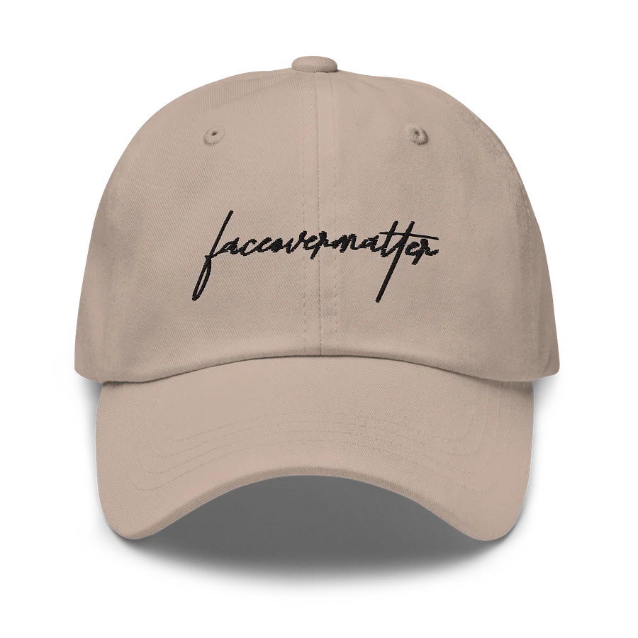 Faceovermatter Dad Hat (Stone) product image (2)