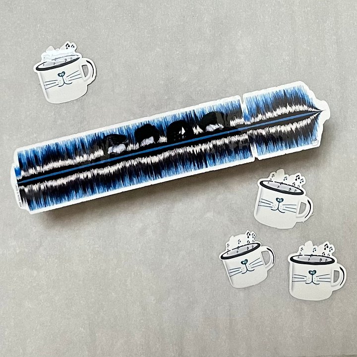 Soundwave Sticker: Series 1 🎶 (2 Pack, You Choose!) product image (2)