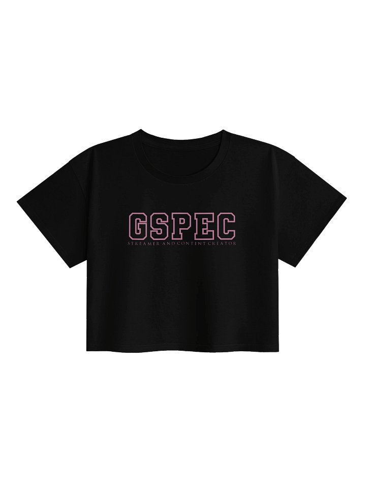 GSPEC Signature Pink Logo Crop Top product image (4)