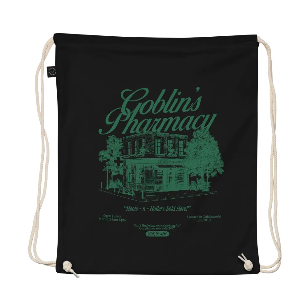 Goblin's Pharmacy Drawstring Bag product image (1)