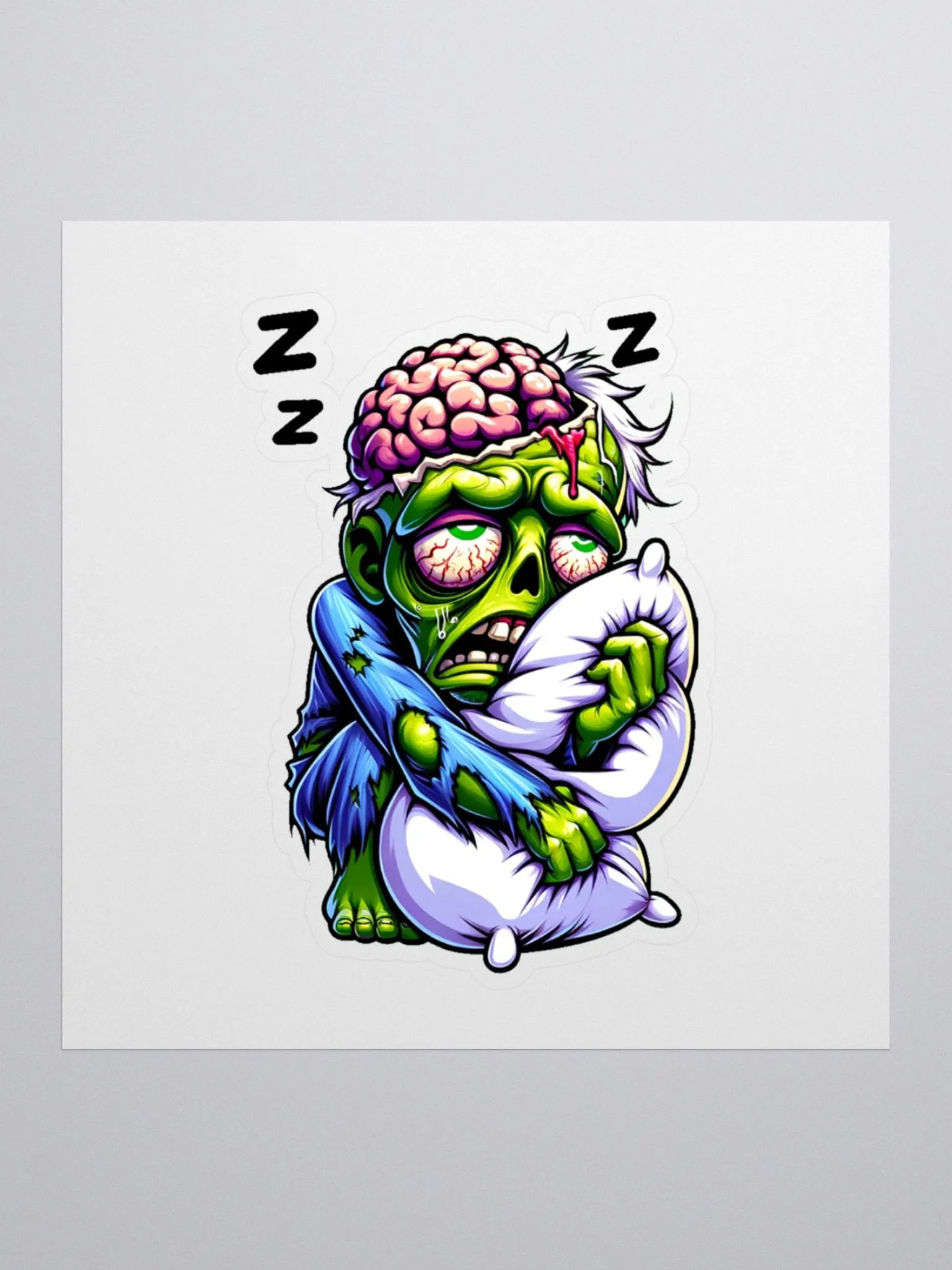 SLEEPY Emote Sticker product image (2)