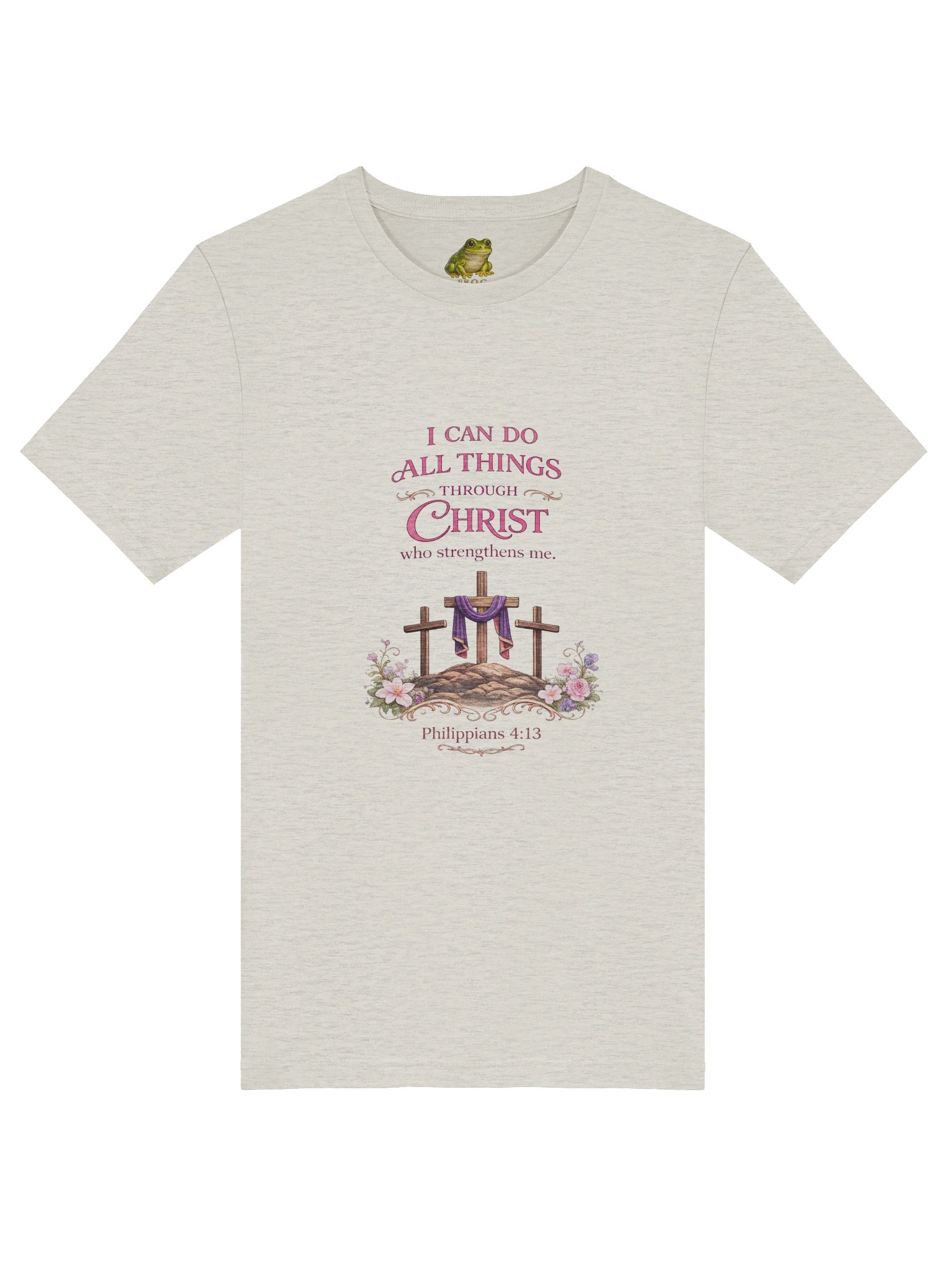 Strength in Serinity Cross T-Shirt product image (8)