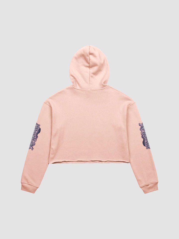 Bella+Canvas Fleece Crop Hoodie - Standard | Light Mode product image (4)