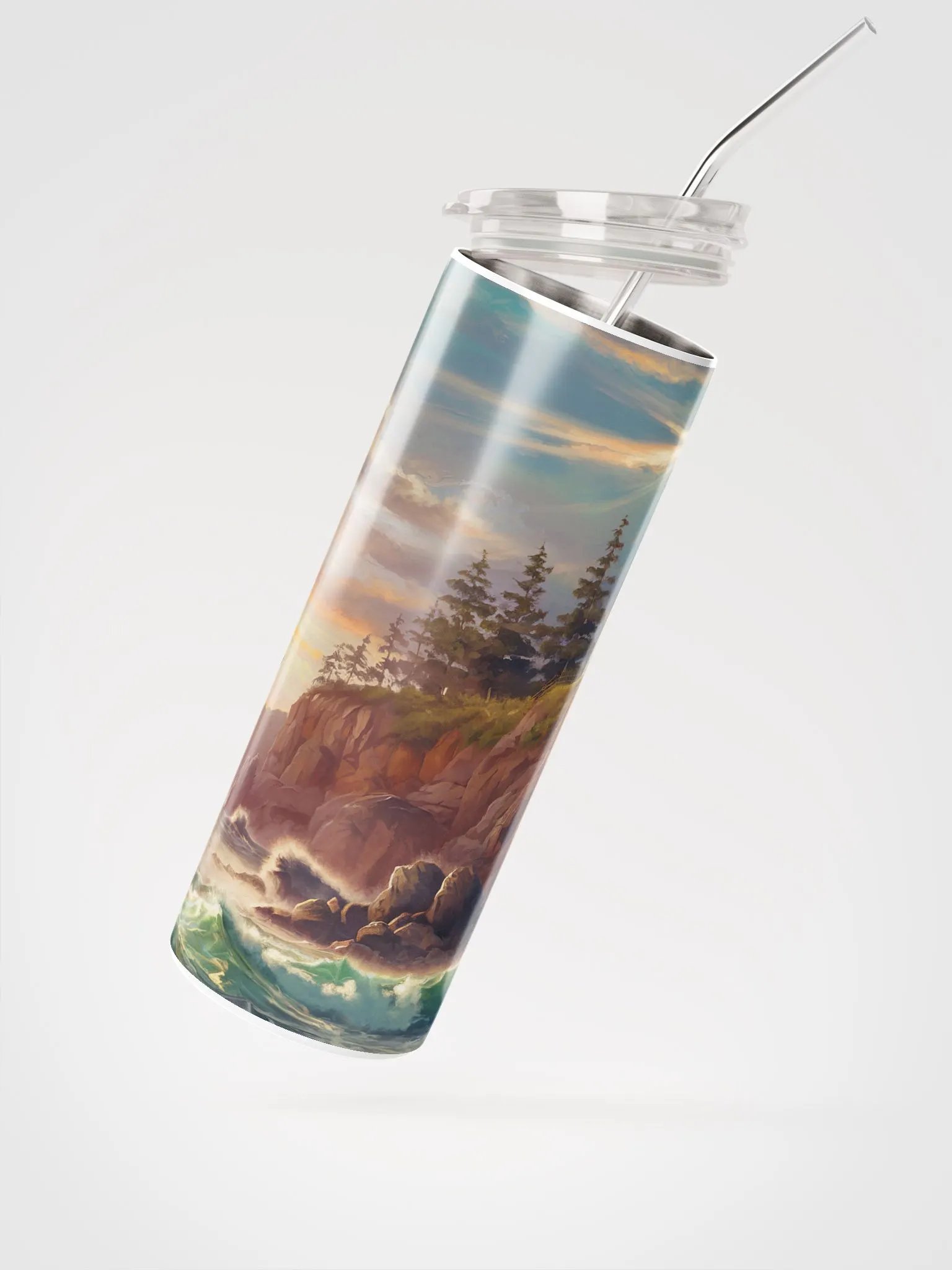 God Sends the Storm to Show You He is the Shelter Tumbler product image (3)