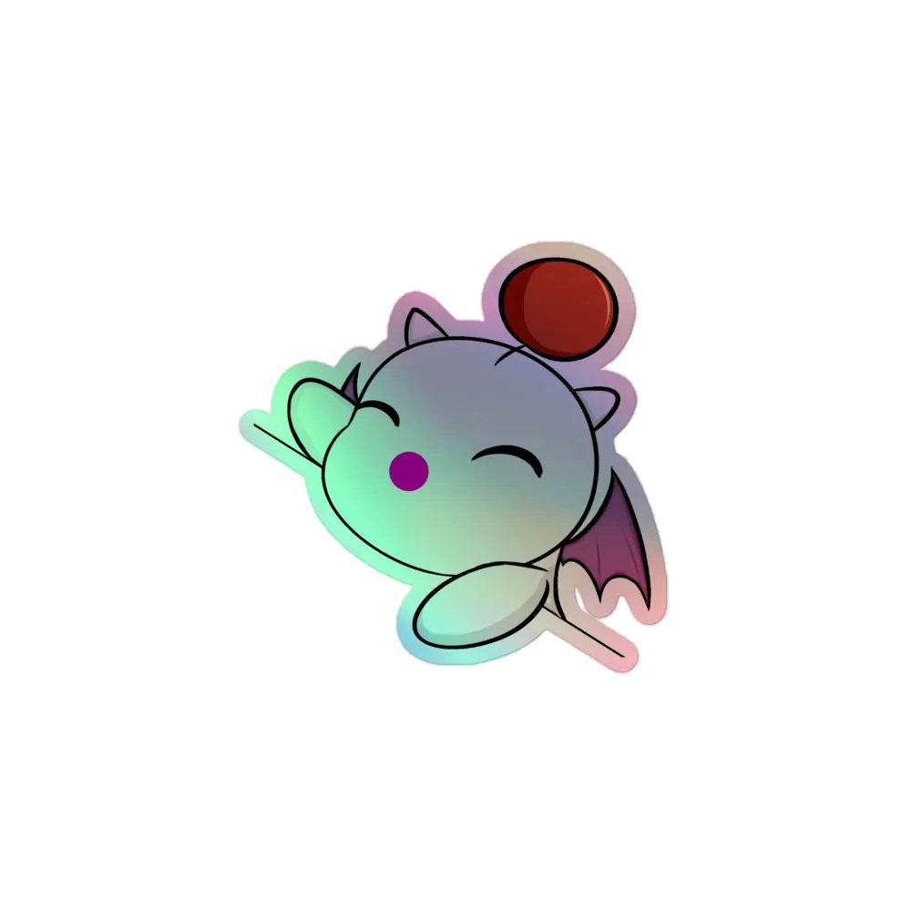 Good Moogle Holographic Sticker product image (1)