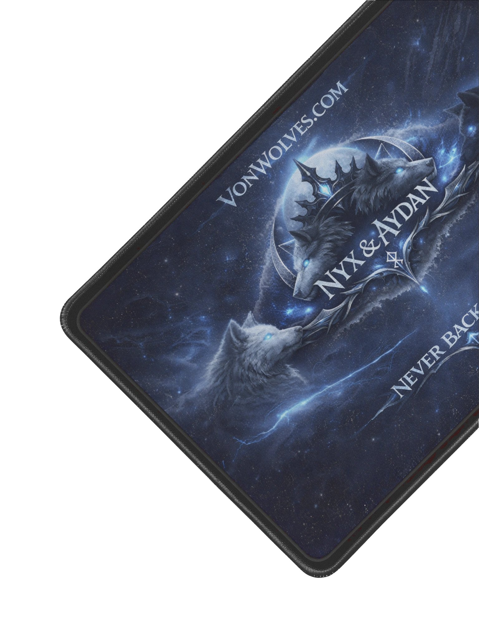 Nyx & Aydan: Never Back Down Desk Mat product image (2)