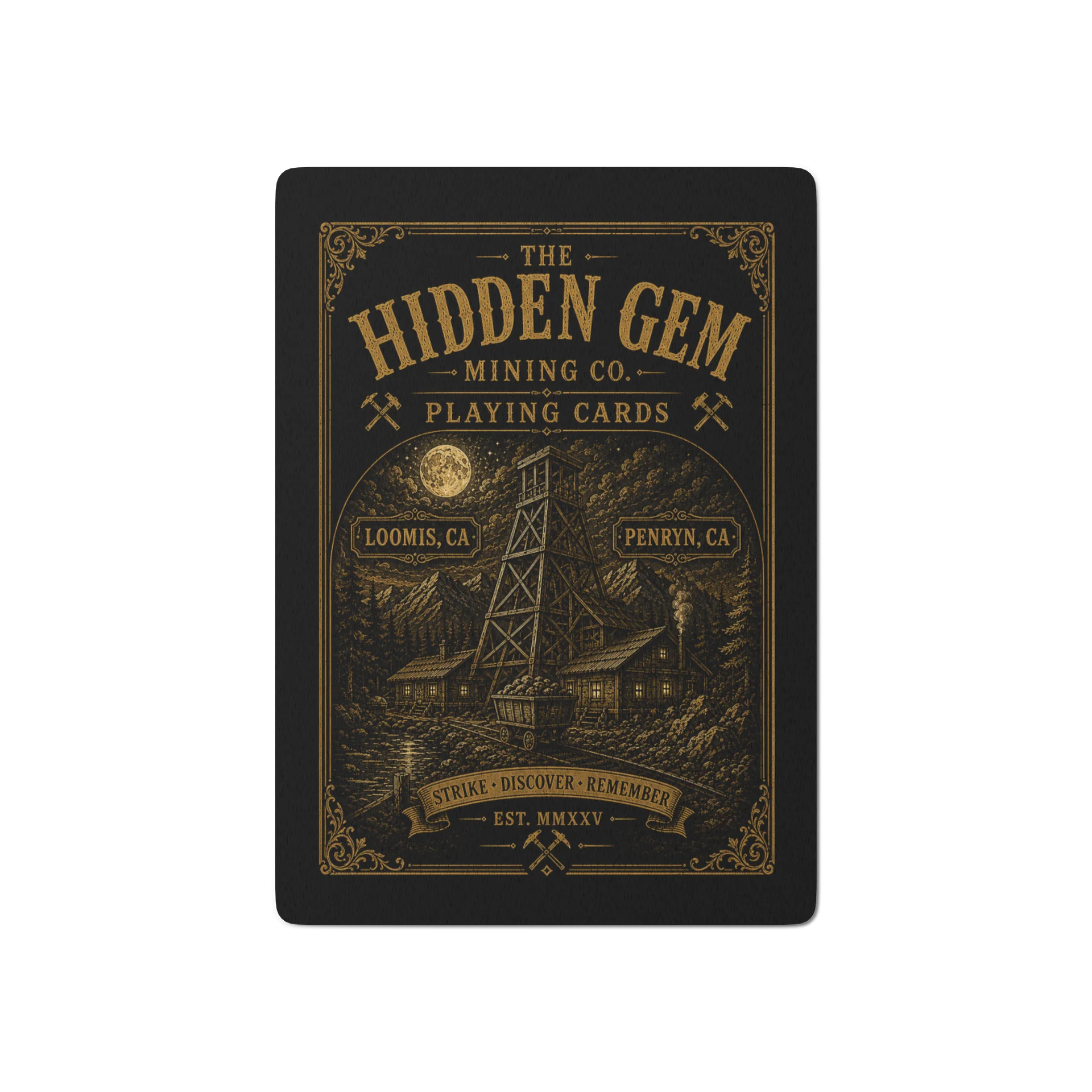 THE HIDDEN GEM MINERS DECK PLAYING CARDS product image (1)