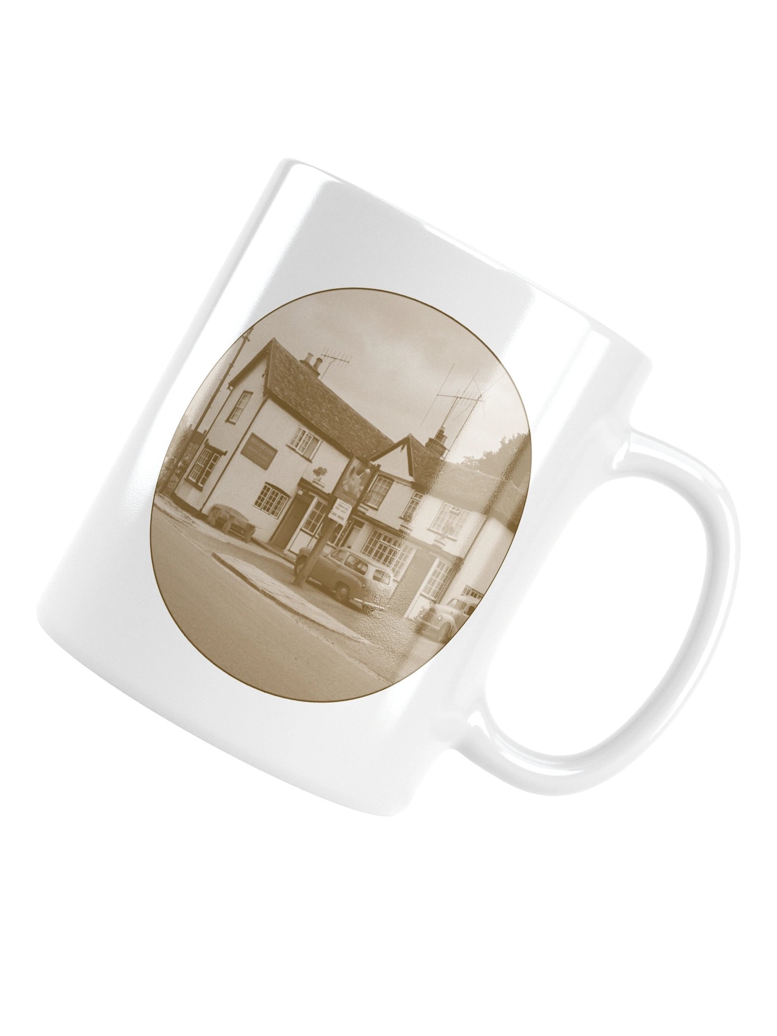 White Mug - Hen & Chickens product image (5)