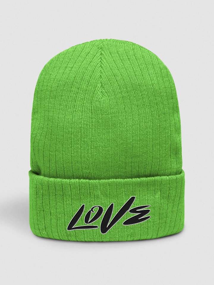 Love - Keep It Simple - Atlantis Ribbed Knit Beanie product image (1)