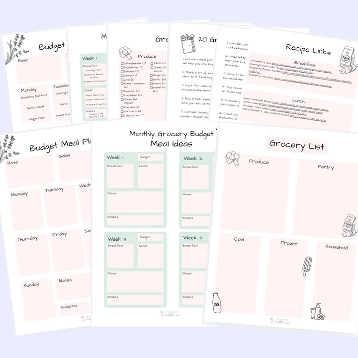 Budget Meal Plan product image (1)
