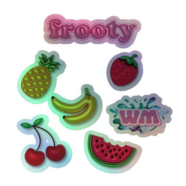 FROOTY | HOLO STICKERS product image (1)