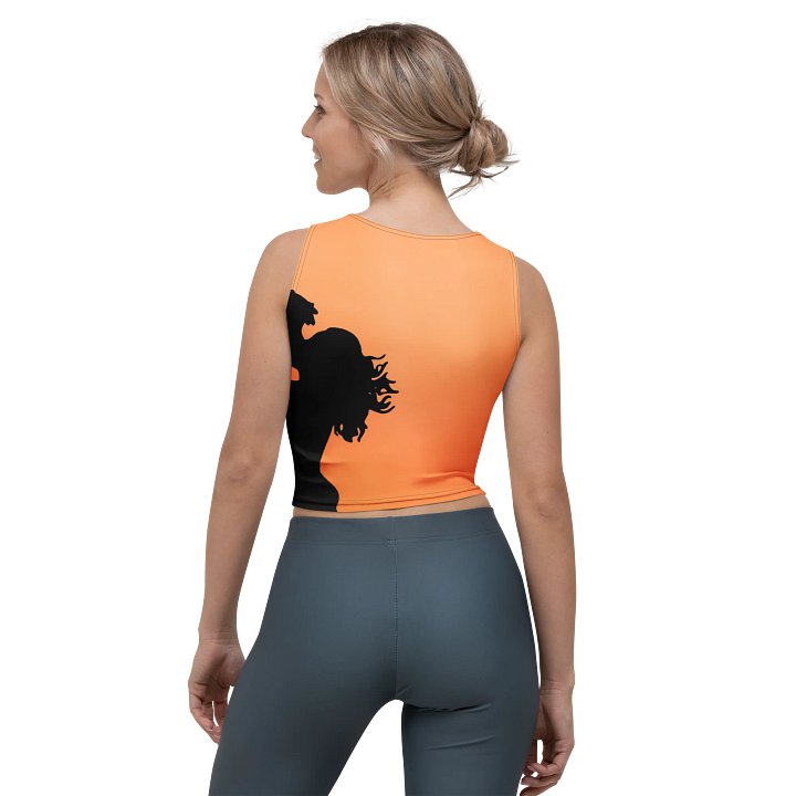 'You Are the One' All-Over Crop Top product image (2)