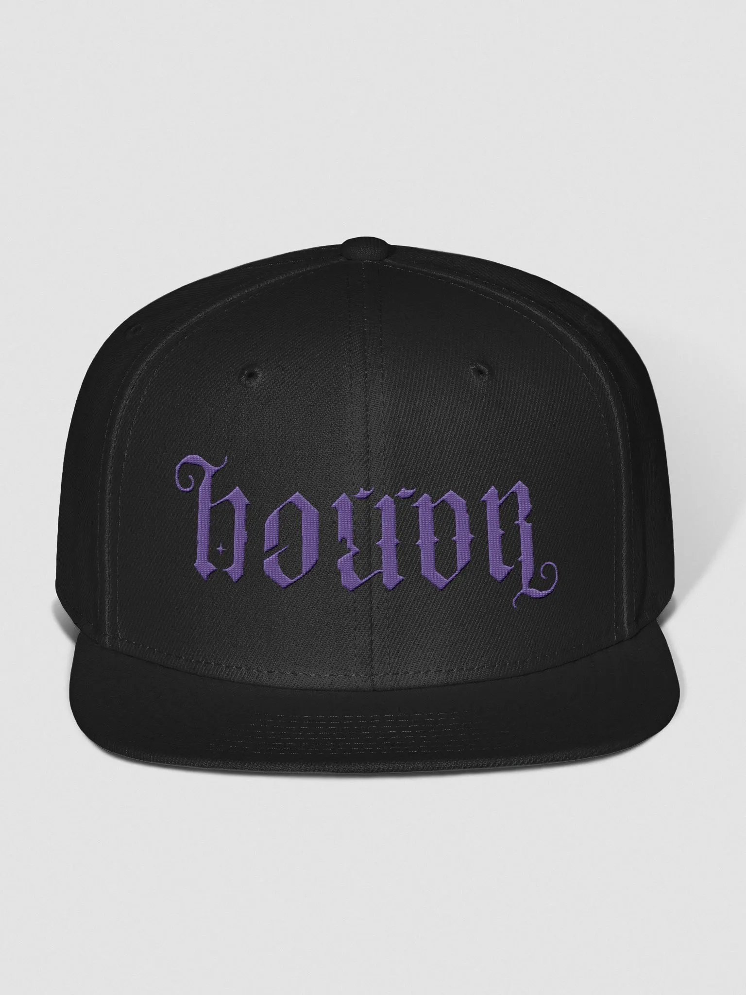 Horror Harem Ambigram Snap Back *Purple* product image (1)