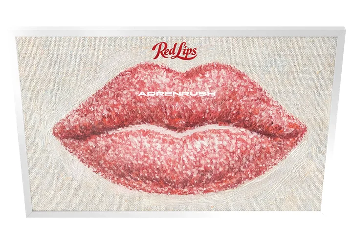 Red Lips of New York (2026) – AdrenRush 24"x36" Collectible Art product image (1)