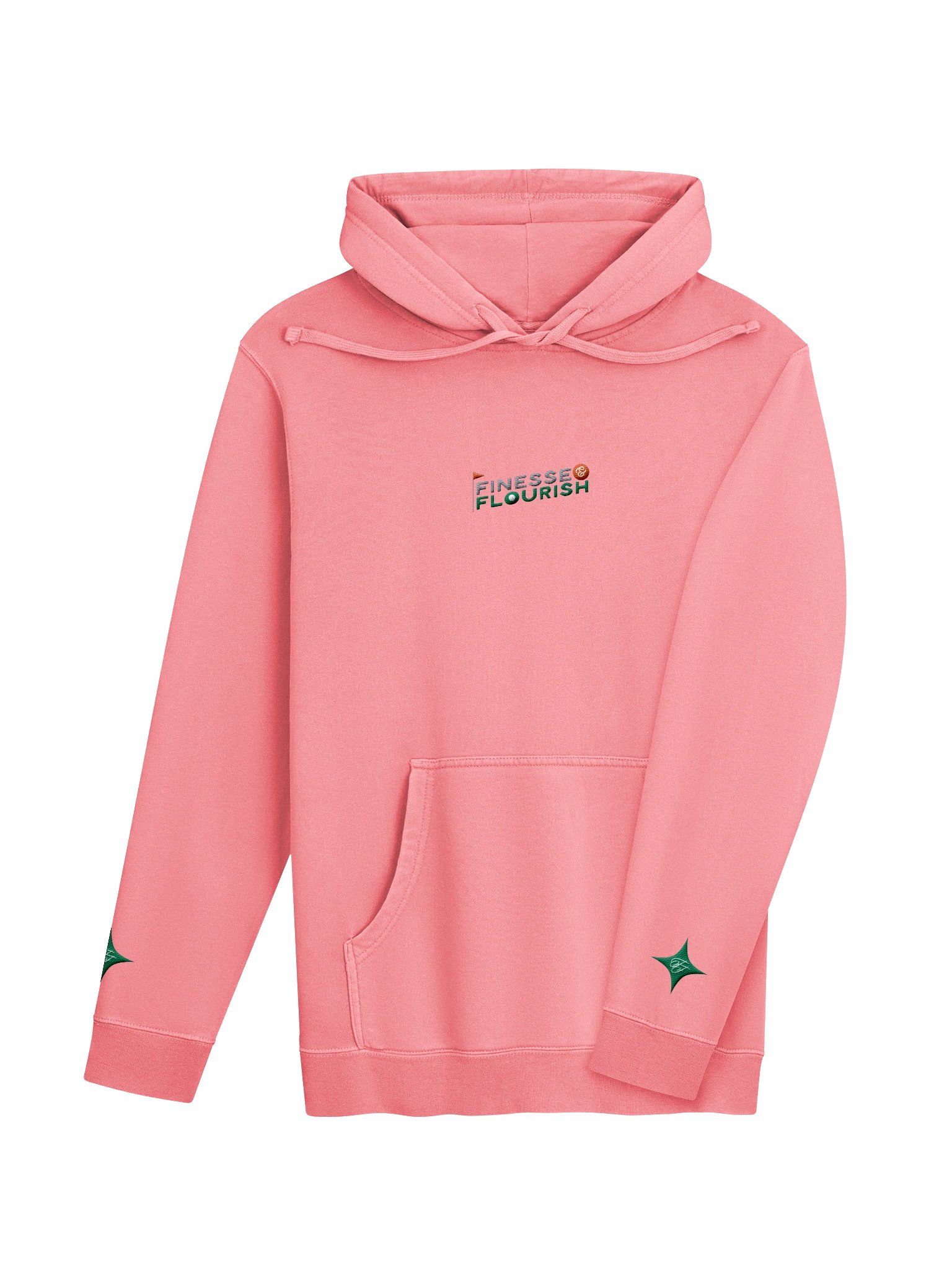 F&F Flag Pigment Dyed Hoodie Tournament (PNK) product image (4)