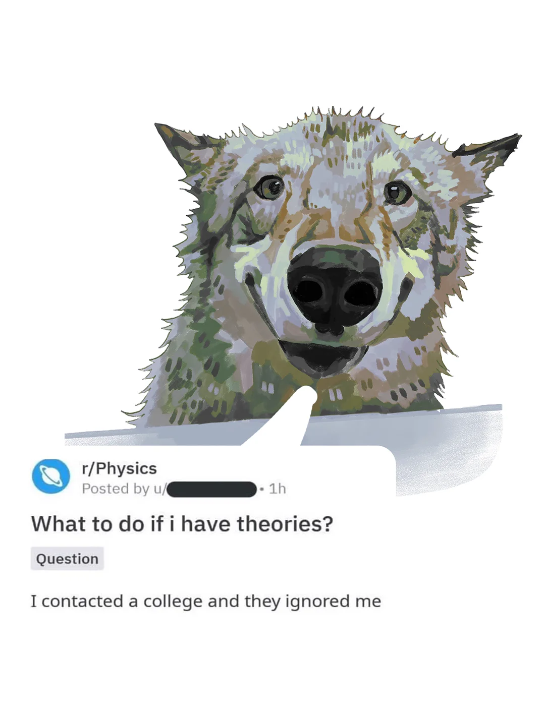 Theory Wolp Sticker product image (1)
