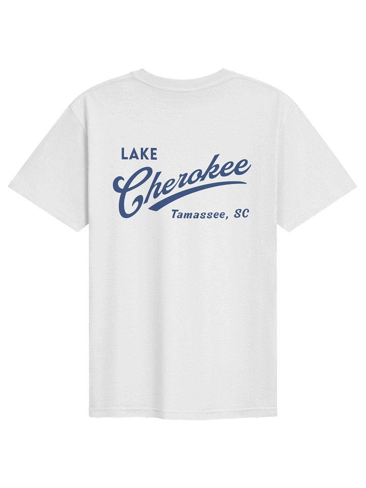 Lake Cherokee Swoosh Tee Blue product image (9)