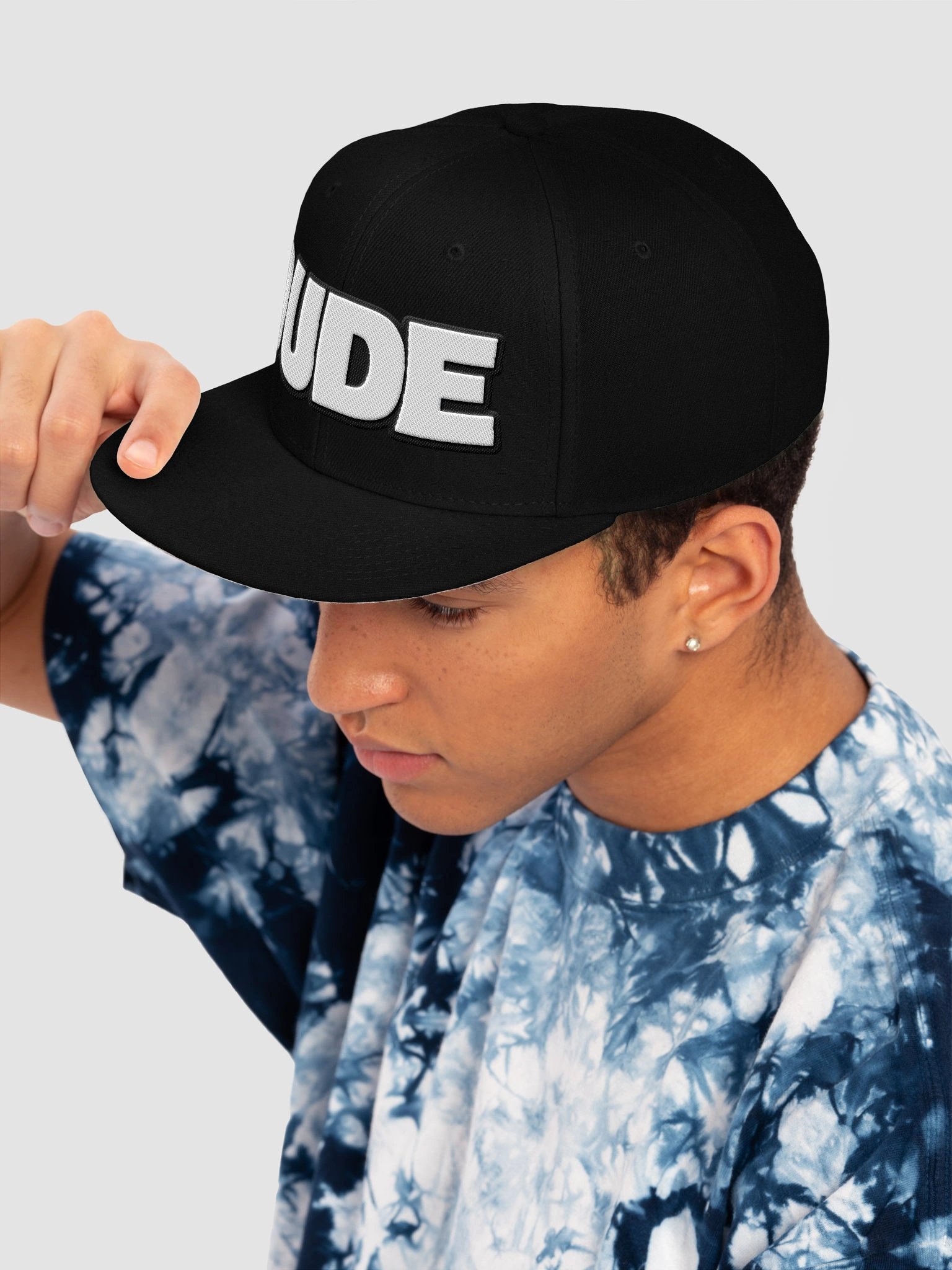 Bold DUDE Snapback Cap product image (7)