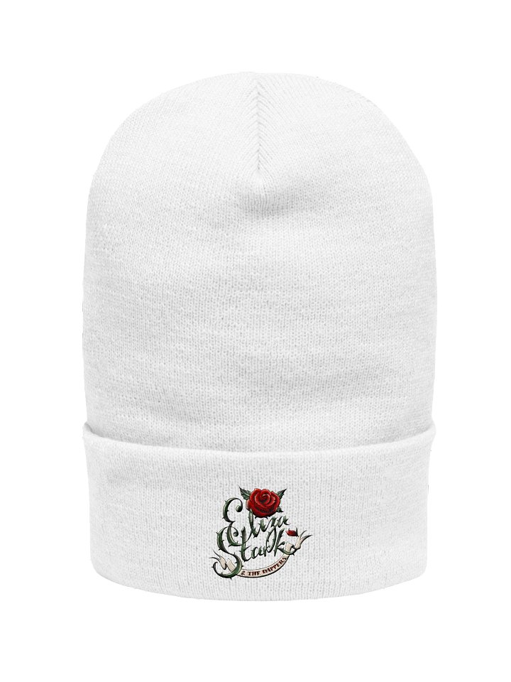 Vintage Rose Cuffed Beanie product image (1)
