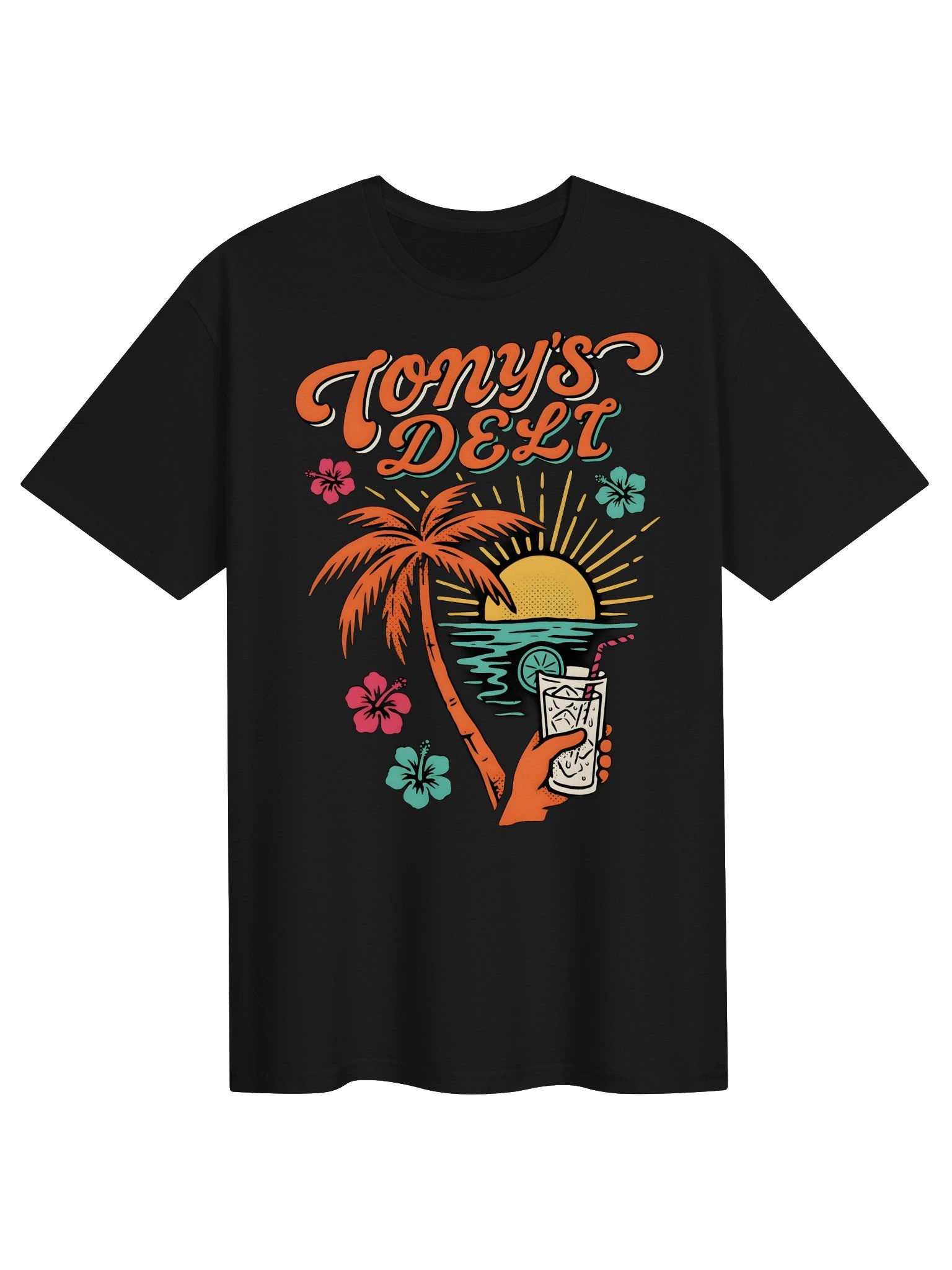 Tony’s Deli Tropical Sunset Tee product image (6)