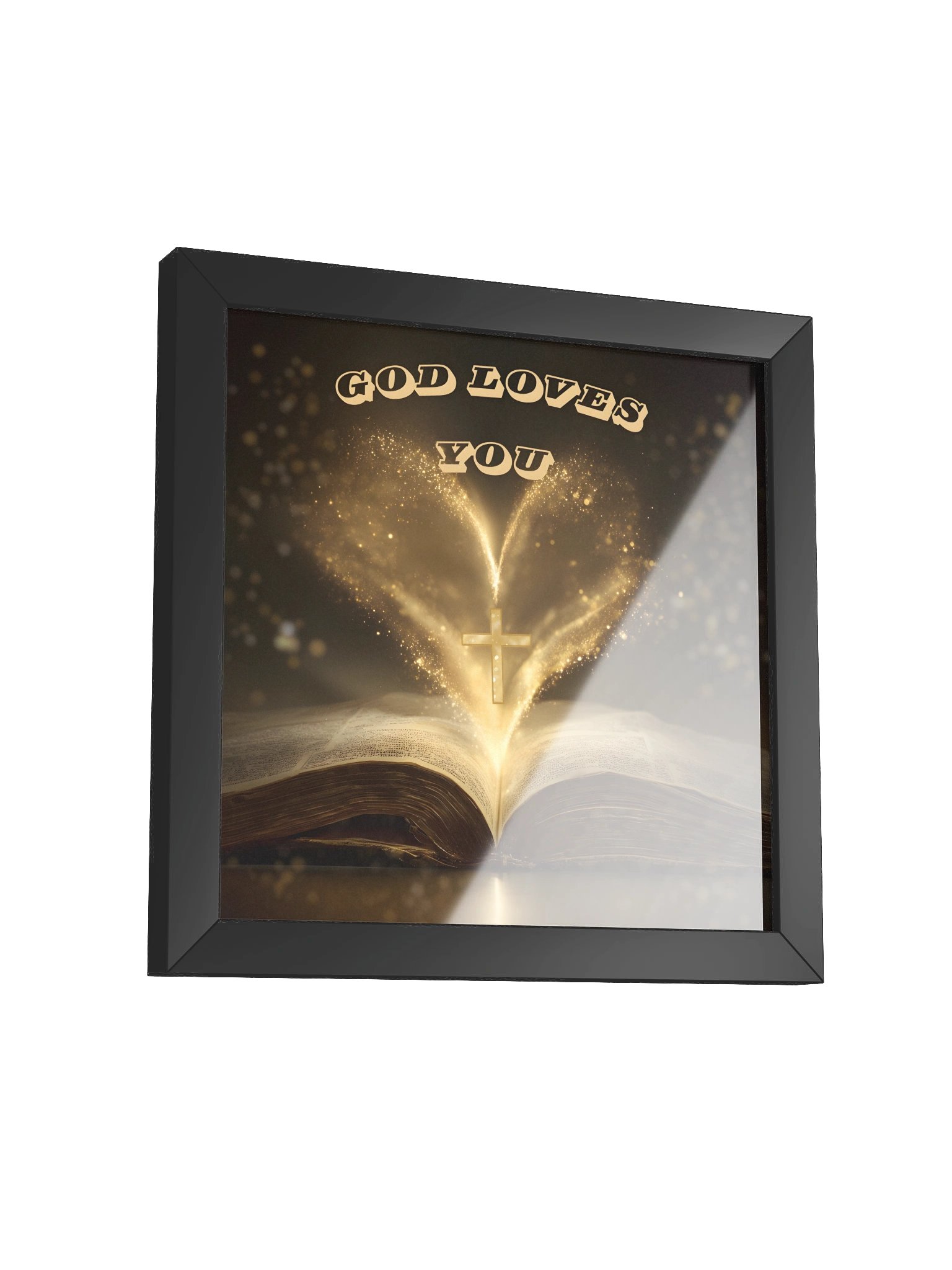 God Loves You – Radiant Faith Wall Art product image (3)
