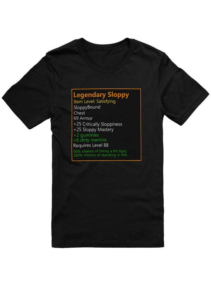 Legendary Sloppy T-Shirt product image (1)