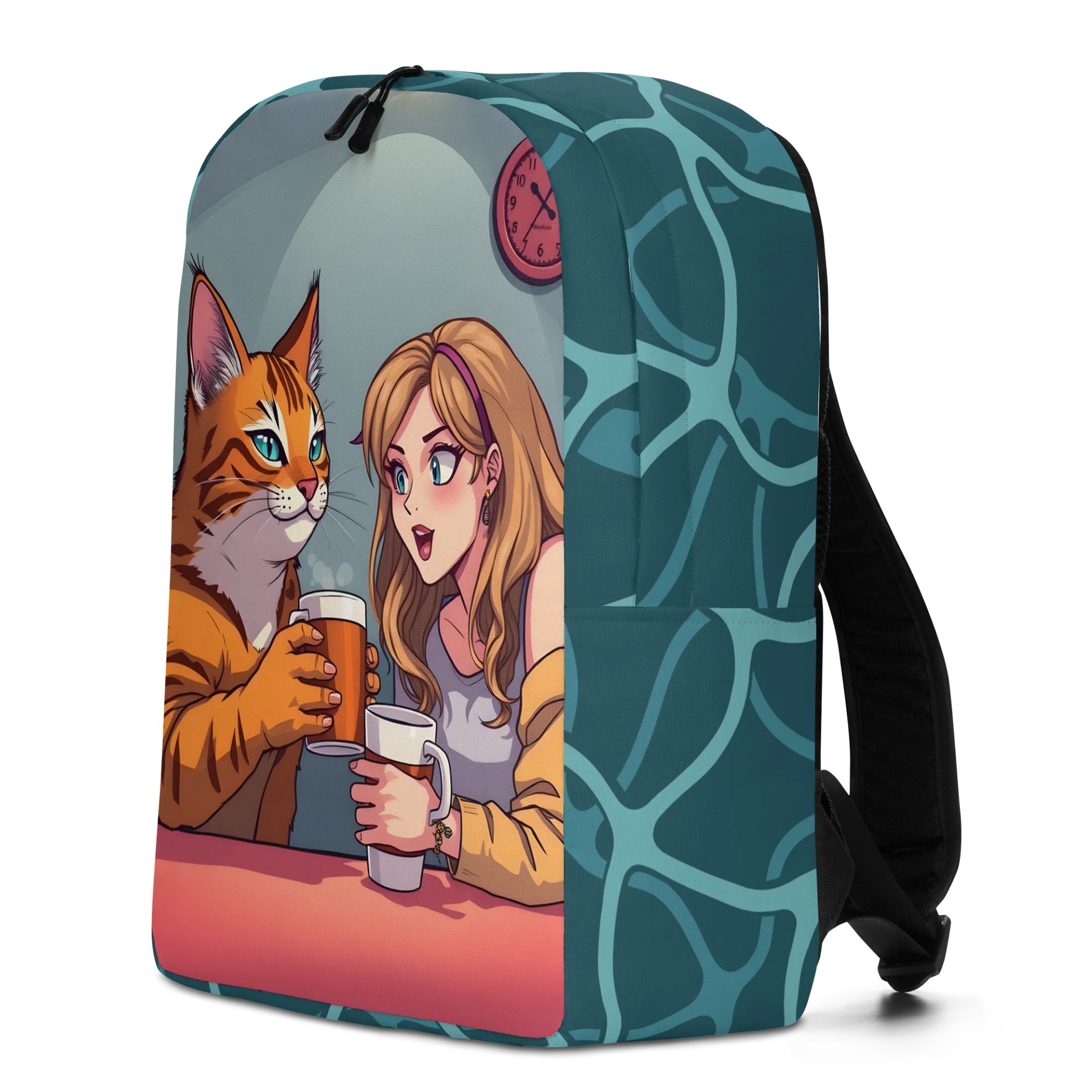 Minimalist Backpack-Coffee, Cuddles & Chemistry product image (2)