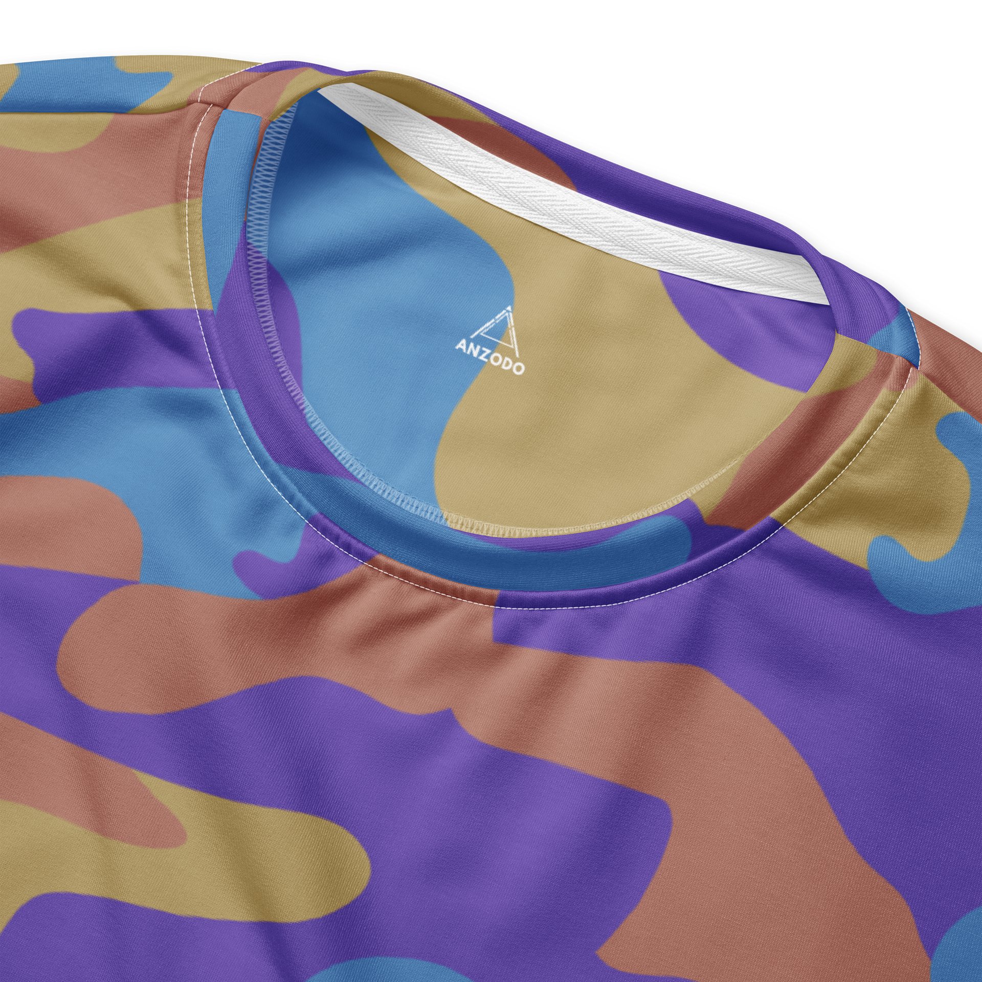 Pastel Camo Sweatshirt – Soft-Tone Streetwear Crewneck product image (4)