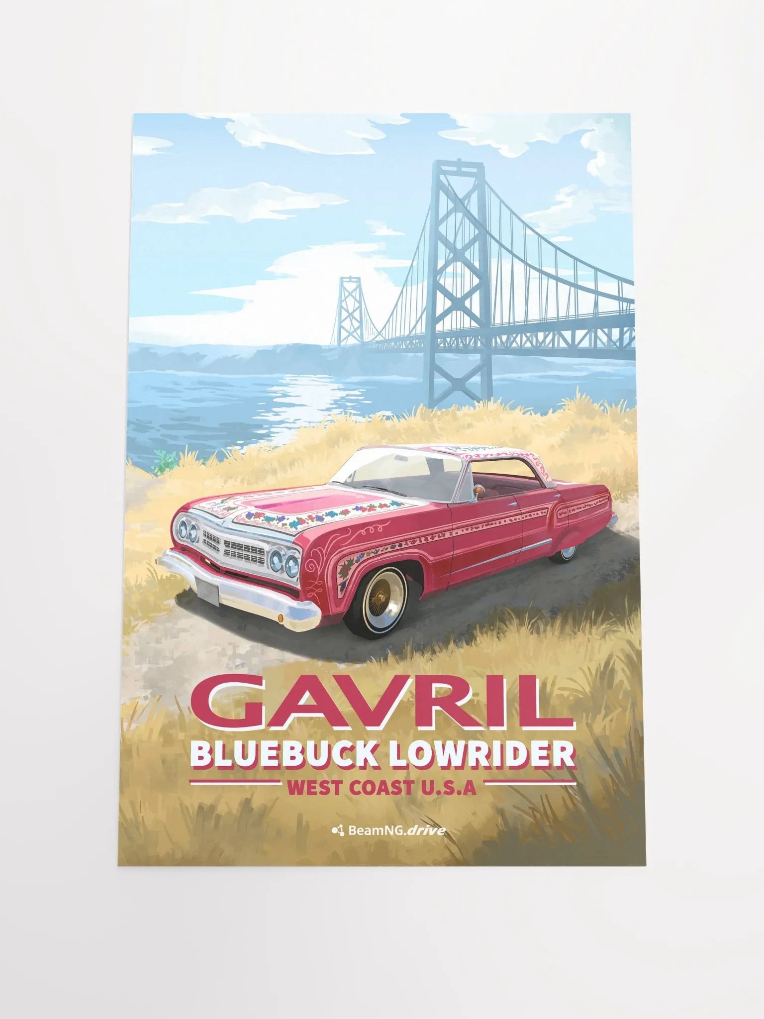 Gavril Bluebuck Stylized Poster product image (4)