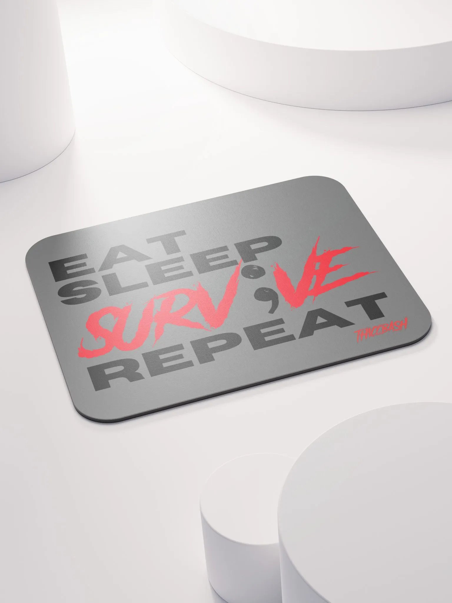 Eat Sleep Survive Repeat Mousepad product image (4)