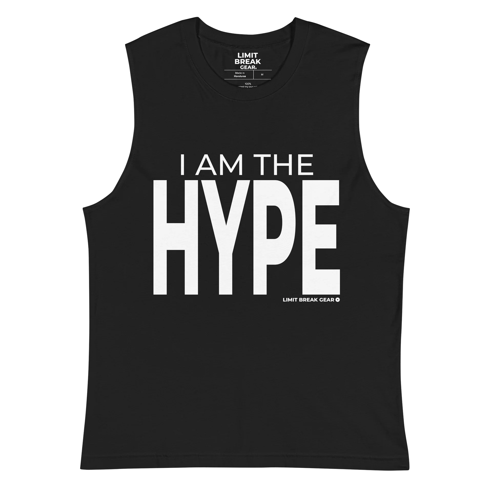 I am the Hype Muscle tee - black product image (2)