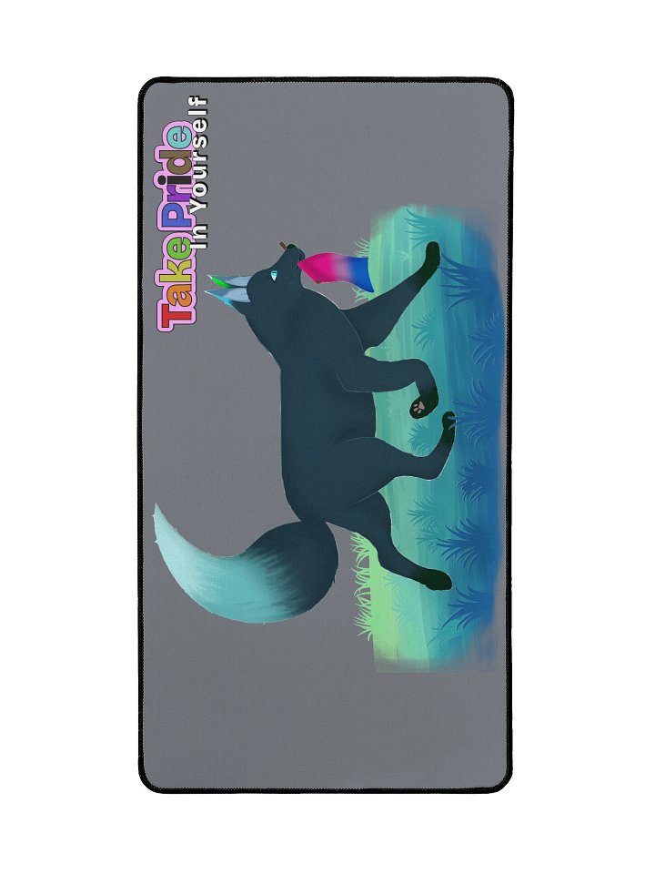 Bisexual Flag - Take Pride In Yourself Desktop MousePad product image (2)