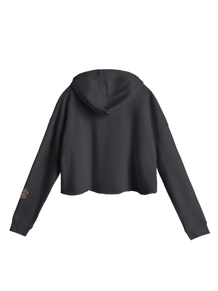 Bella Rose Halloween Crop Top Hoodie product image (2)