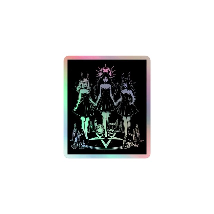 Not A Cult Hologram Sticker product image (1)